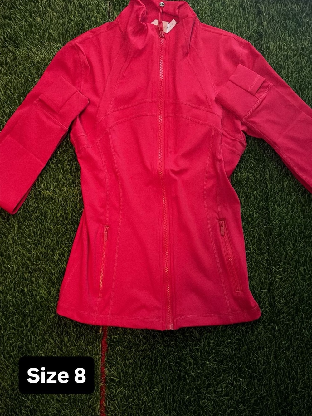 lululemon athletica Hot Pink Zip-Up Utility Jacket